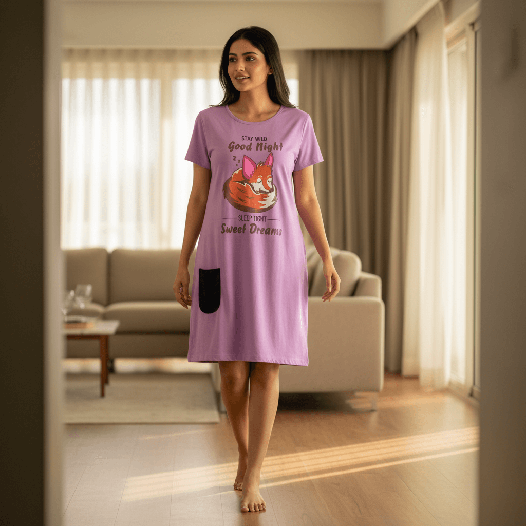 Ladies Long Top (Cotton)