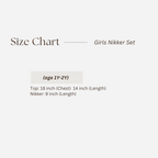 Girls Nikker Set