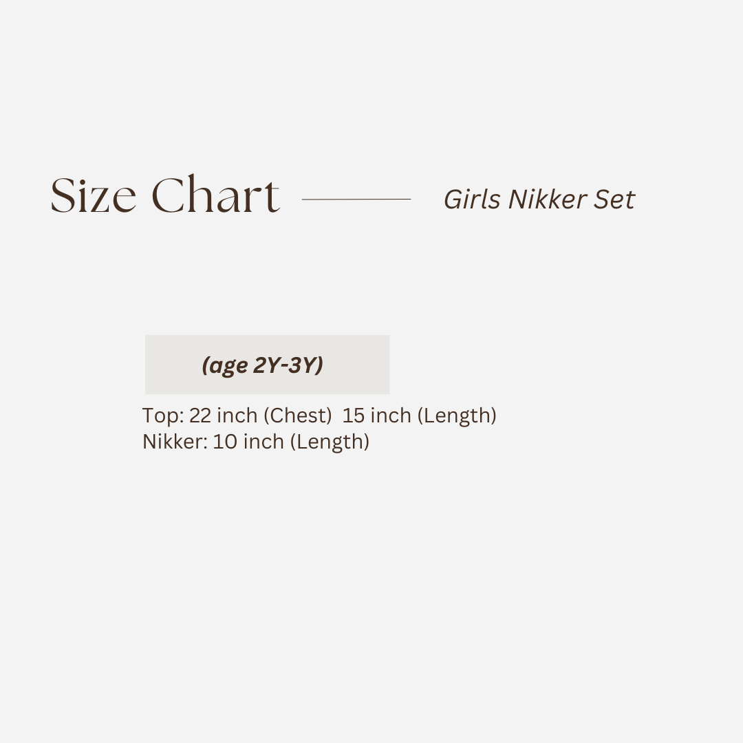 Girls Nikker Set