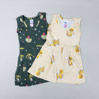 Tiny Pearl Frock Combo Pack Of 2