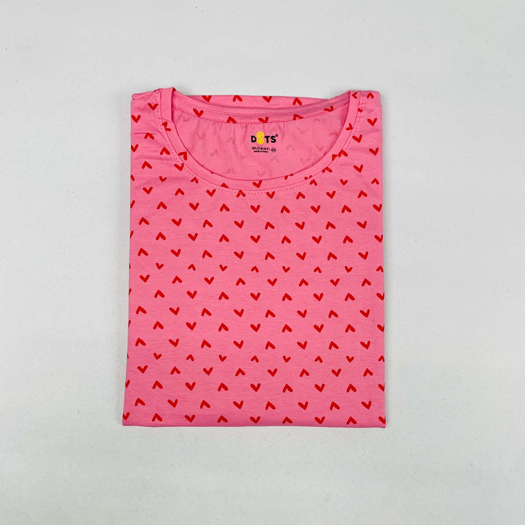 Dots Ladies Printed T-Shirt
