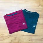 Classic Solid T-Shirt Combo Pack Of 2