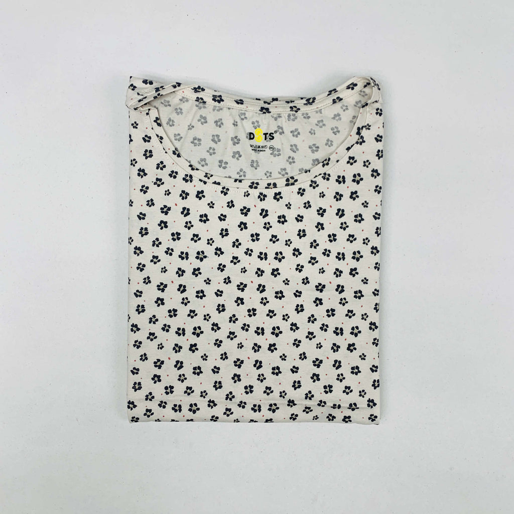 Dots Ladies Printed T-Shirt