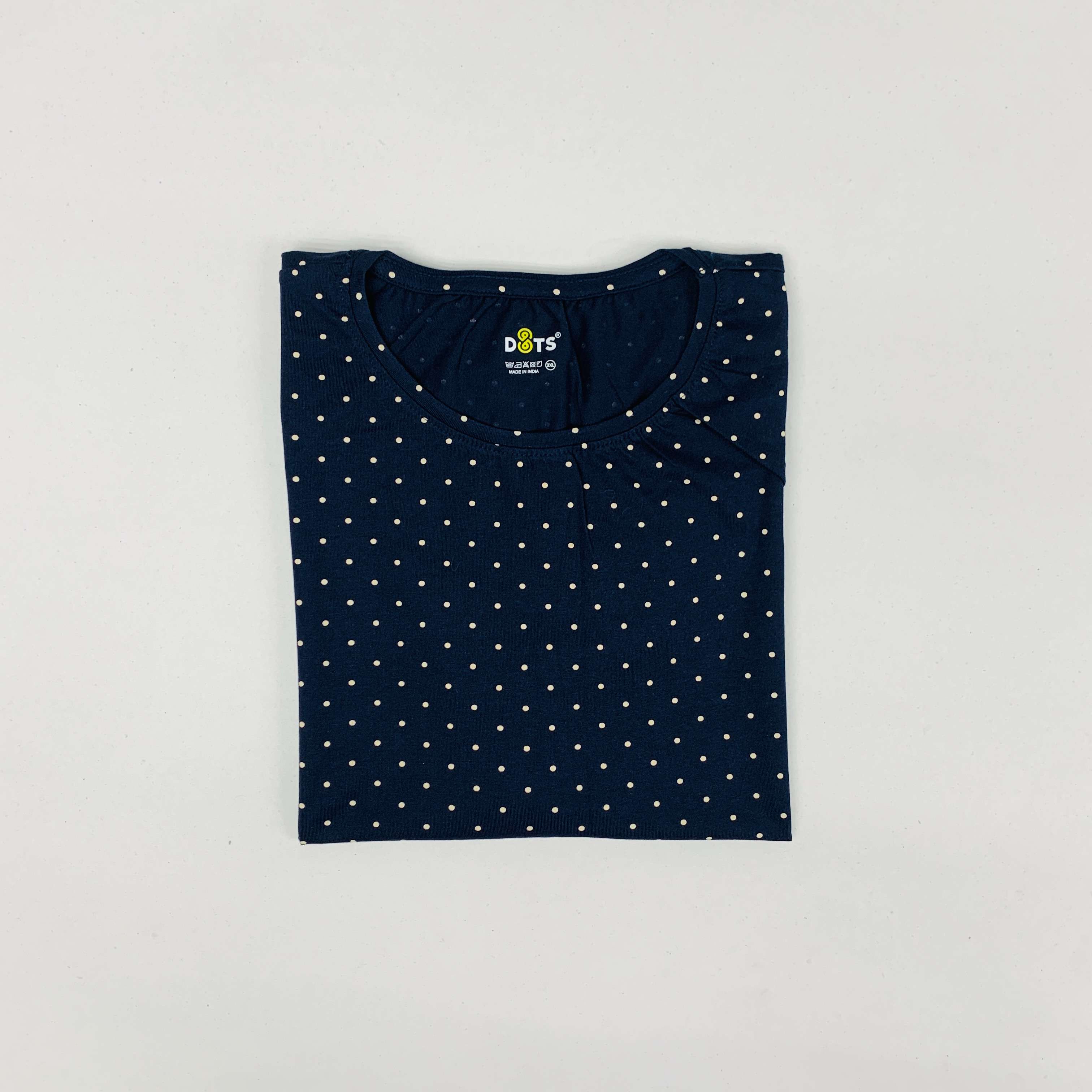 Dots Ladies Printed T-Shirt