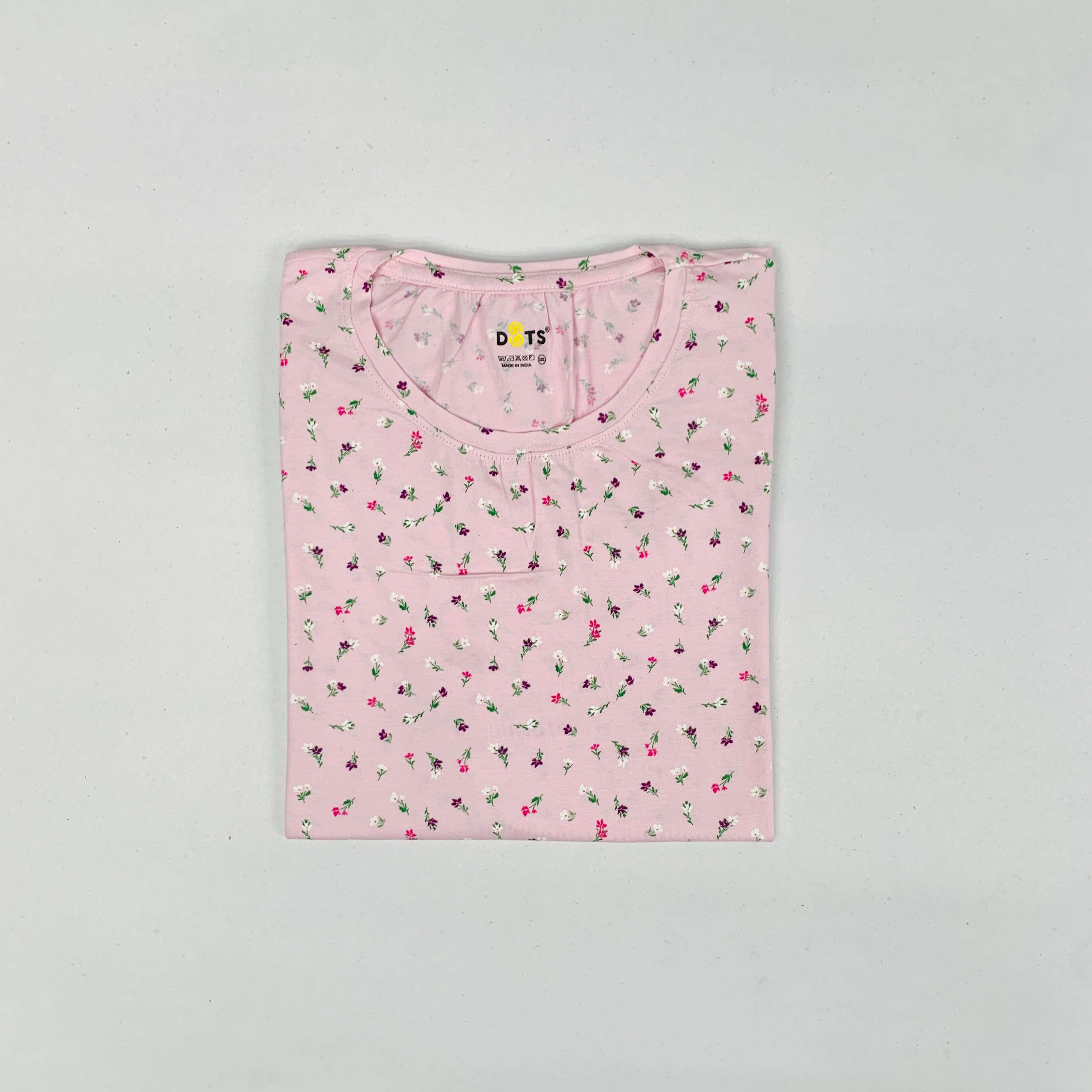 Dots Ladies Printed T-Shirt