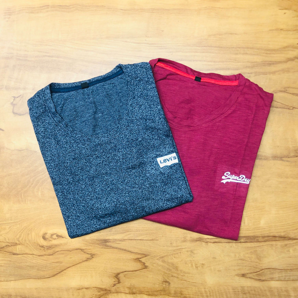 Classic Solid T-Shirt Combo Pack Of 2