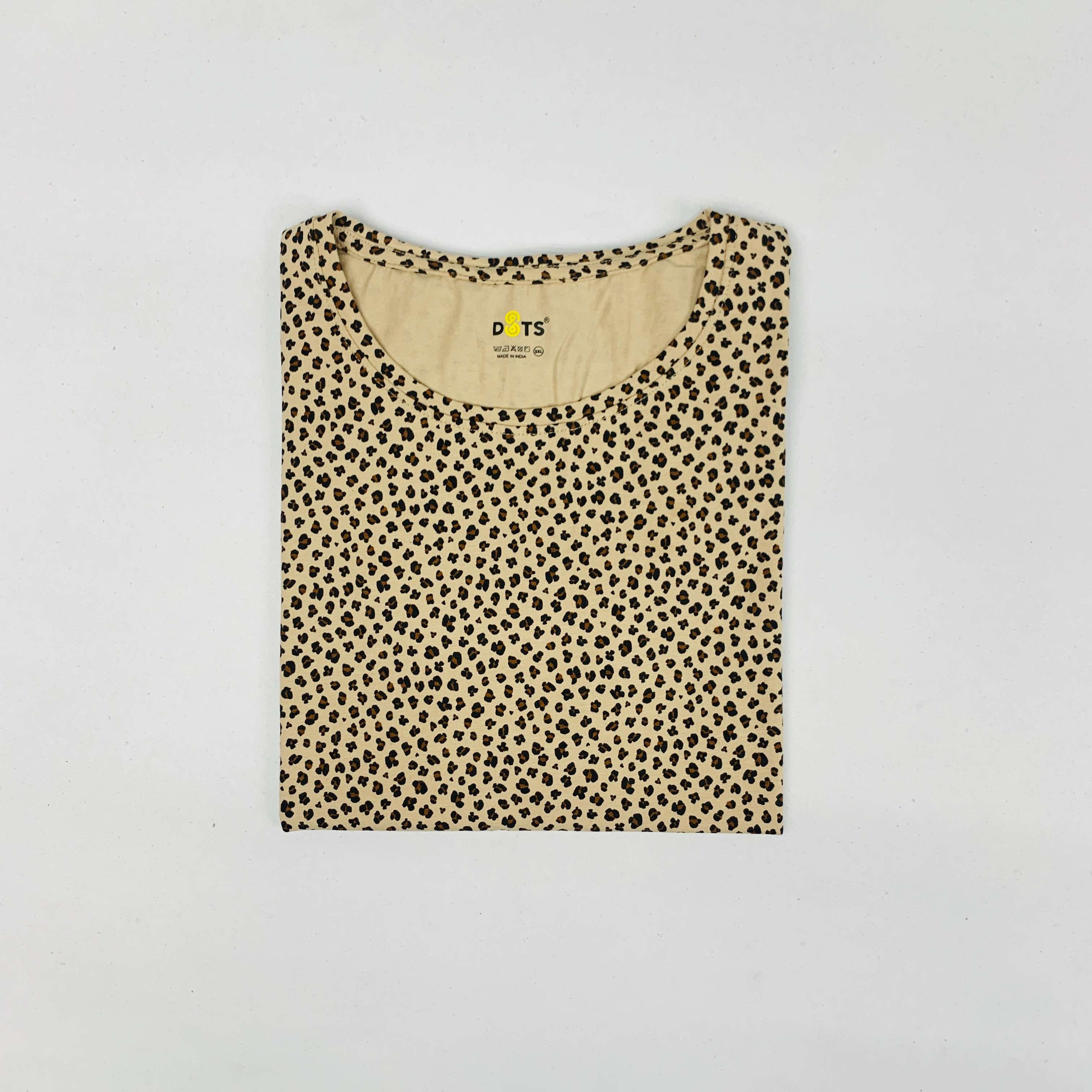 Dots Ladies Printed T-Shirt