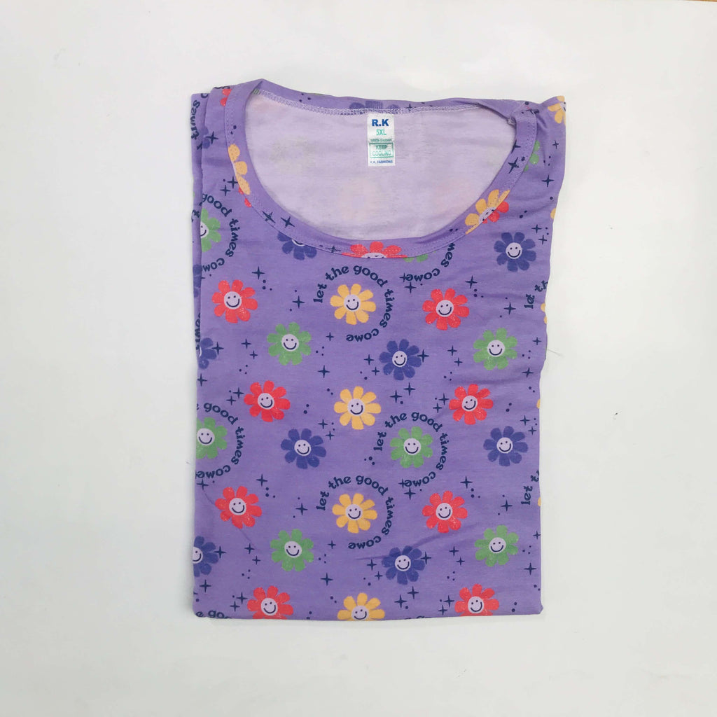 RK Ladies Tshirt Combo Pack Of 2 (46 Inch)