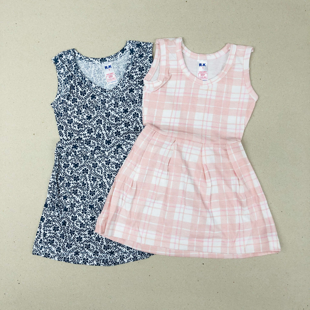 Tiny Pearl Frock Combo Pack Of 2
