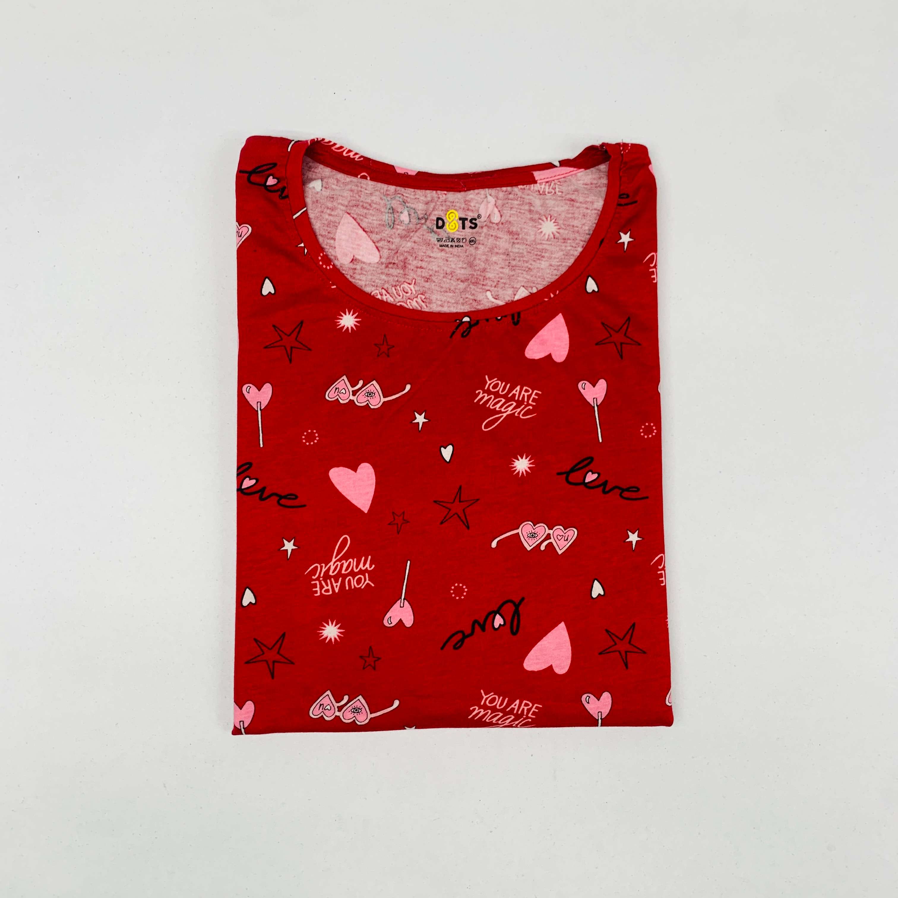Dots Ladies Printed T-Shirt