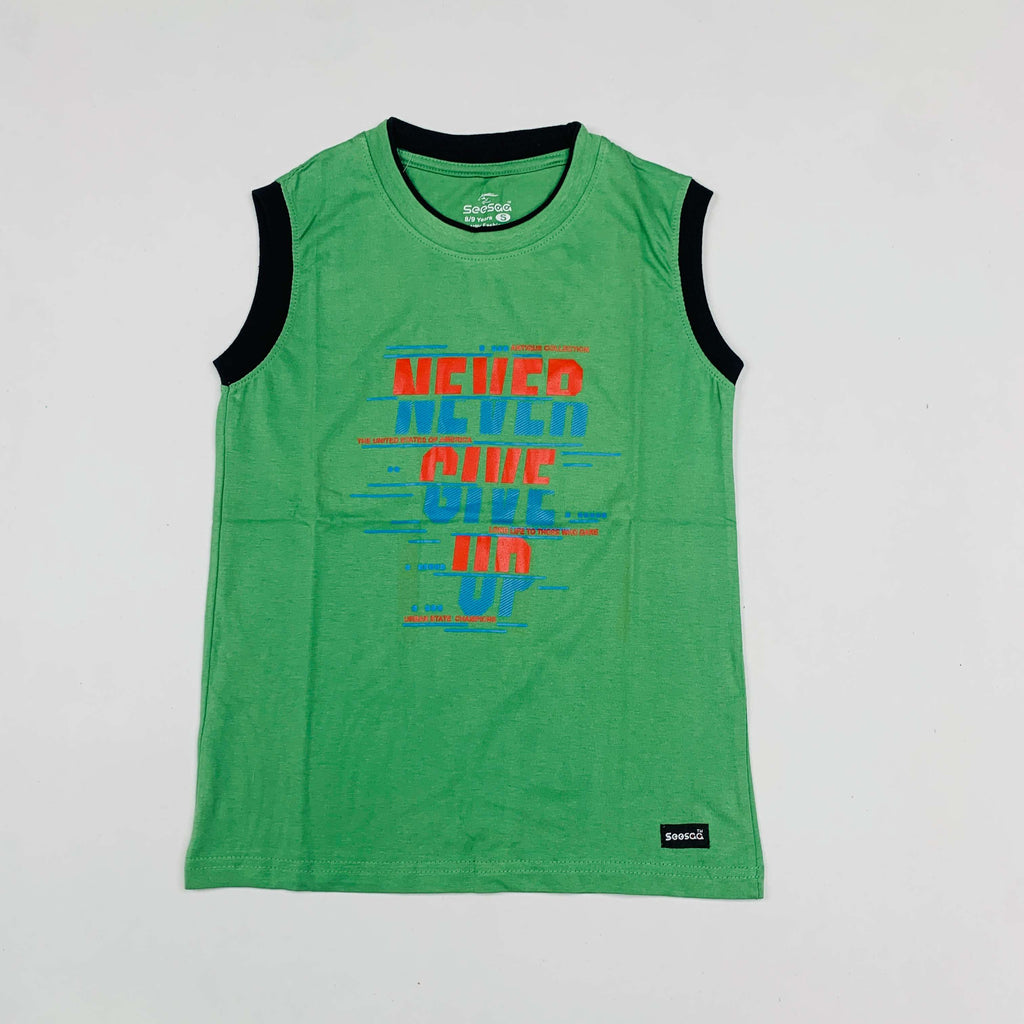 Seesaa sleeveless T-Shirt Combo Pack Of 2