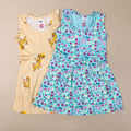 Tiny Pearl Frock Combo Pack Of 2