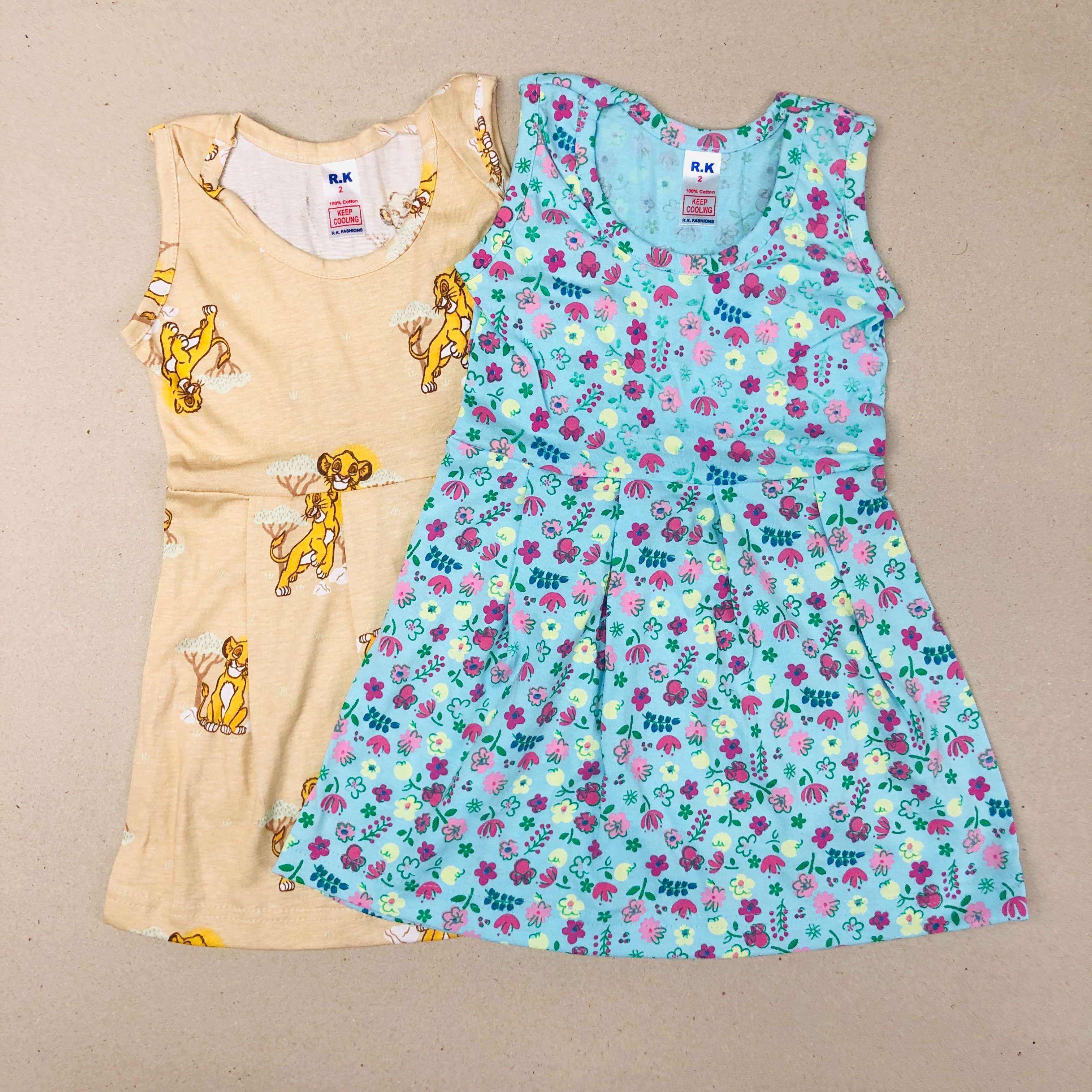 Tiny Pearl Frock Combo Pack Of 2