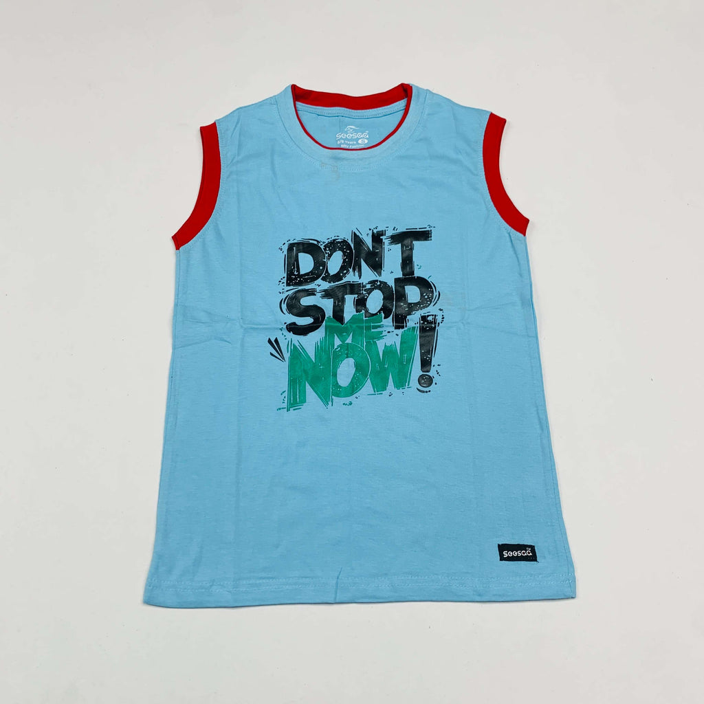 Seesaa sleeveless T-Shirt Combo Pack Of 2
