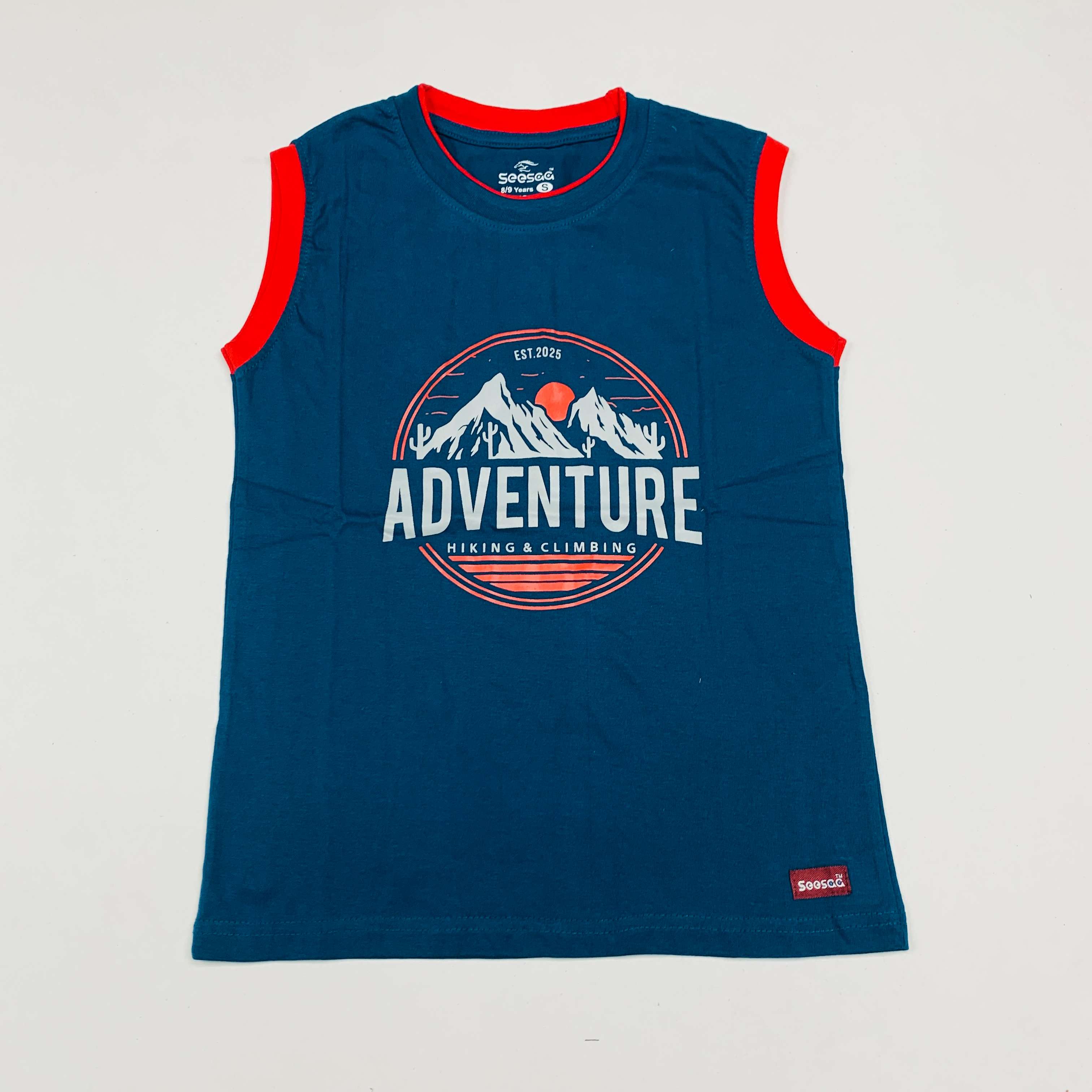 Seesaa sleeveless T-Shirt Combo Pack Of 2