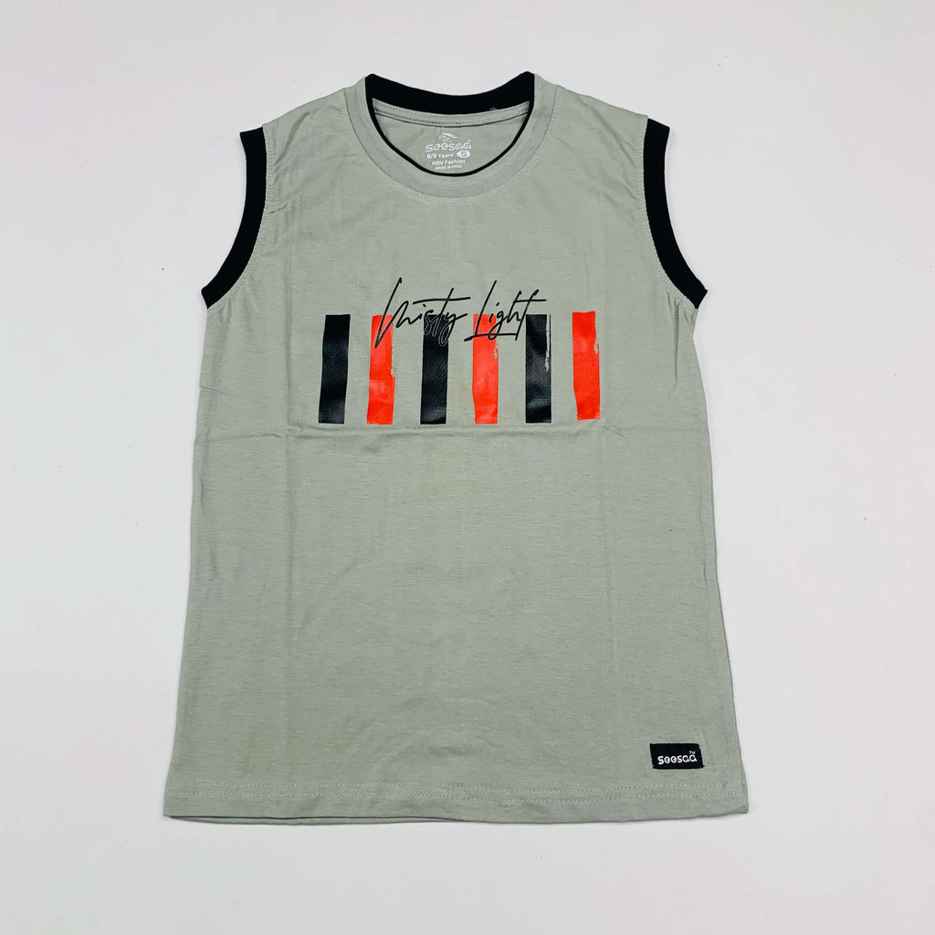 Seesaa sleeveless T-Shirt Combo Pack Of 2