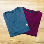 Classic Solid T-Shirt Combo Pack Of 2