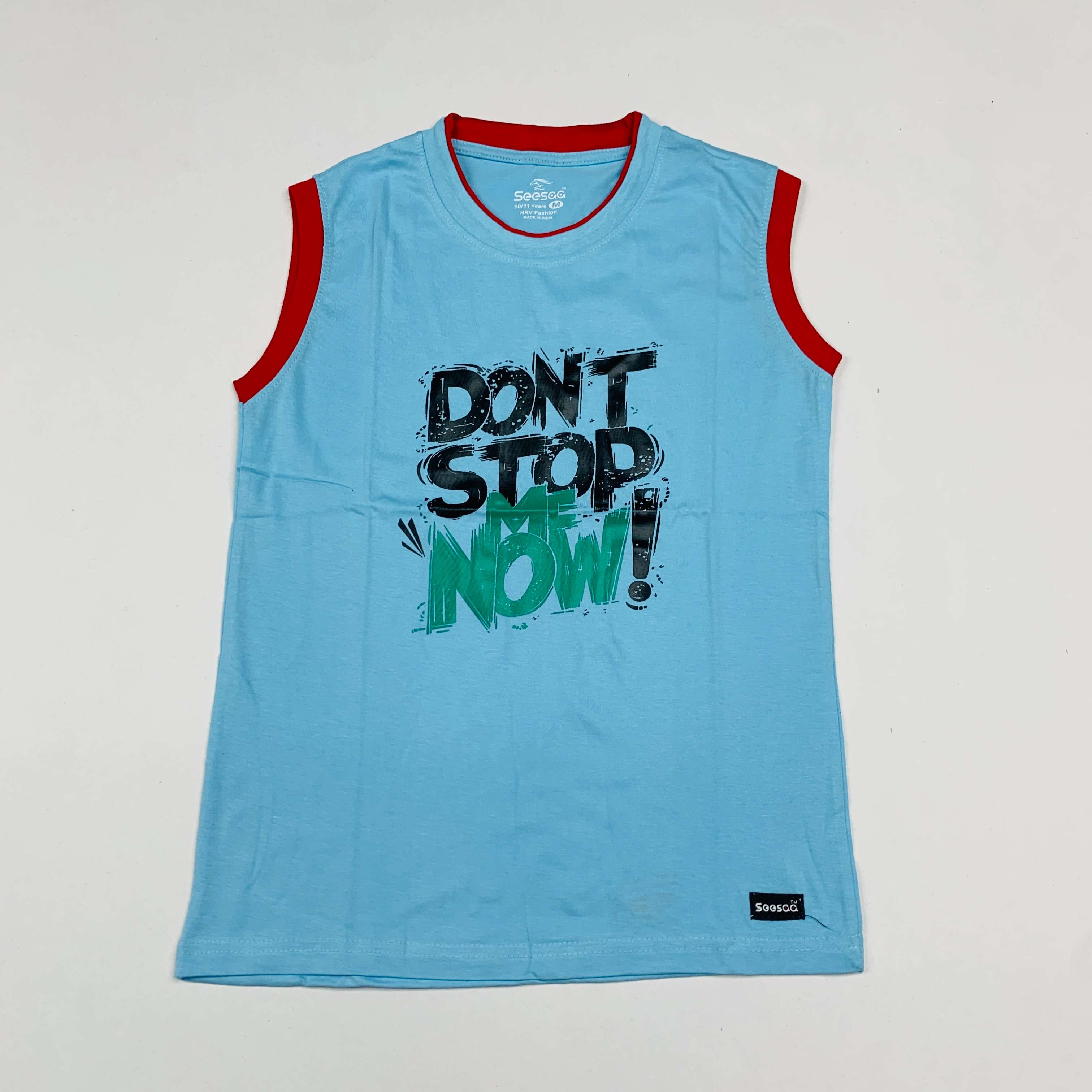 Seesaa sleeveless T-Shirt Combo Pack Of 2