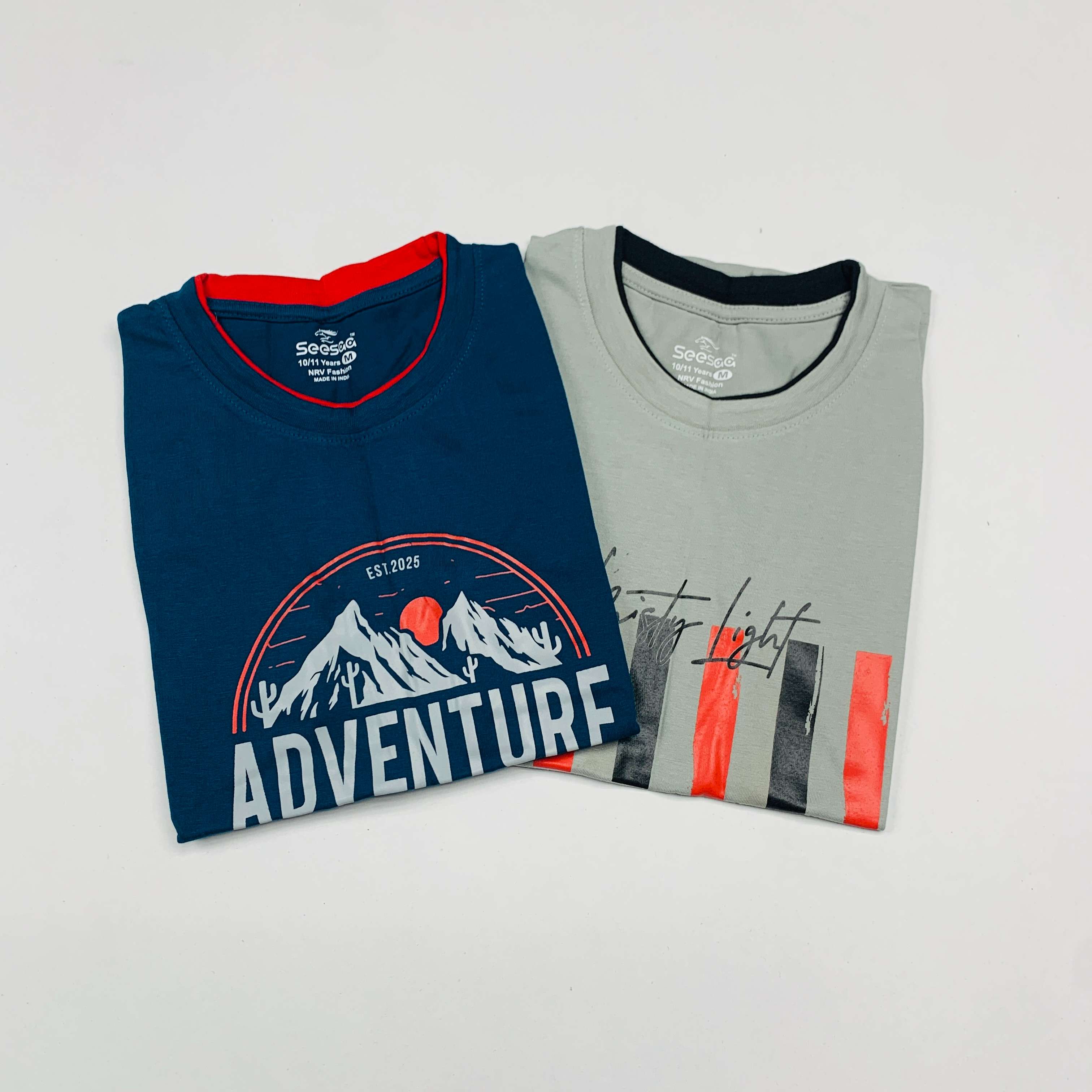 Seesaa sleeveless T-Shirt Combo Pack Of 2