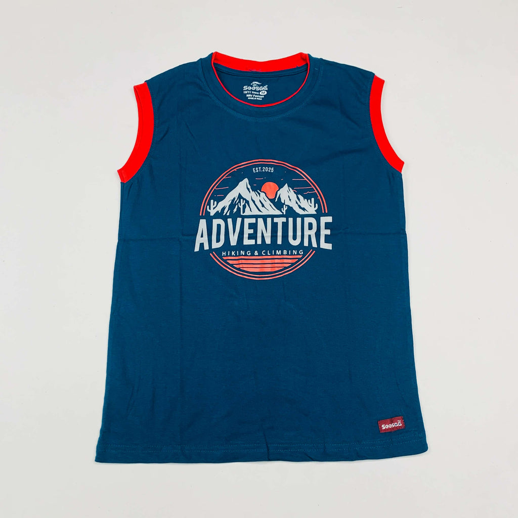 Seesaa sleeveless T-Shirt Combo Pack Of 2