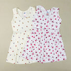 Tiny Pearl Frock Combo Pack Of 2
