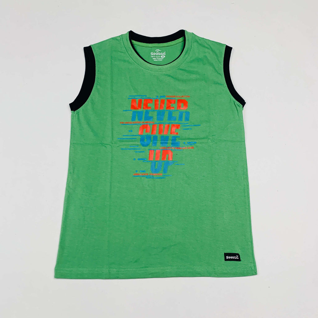 Seesaa sleeveless T-Shirt Combo Pack Of 2