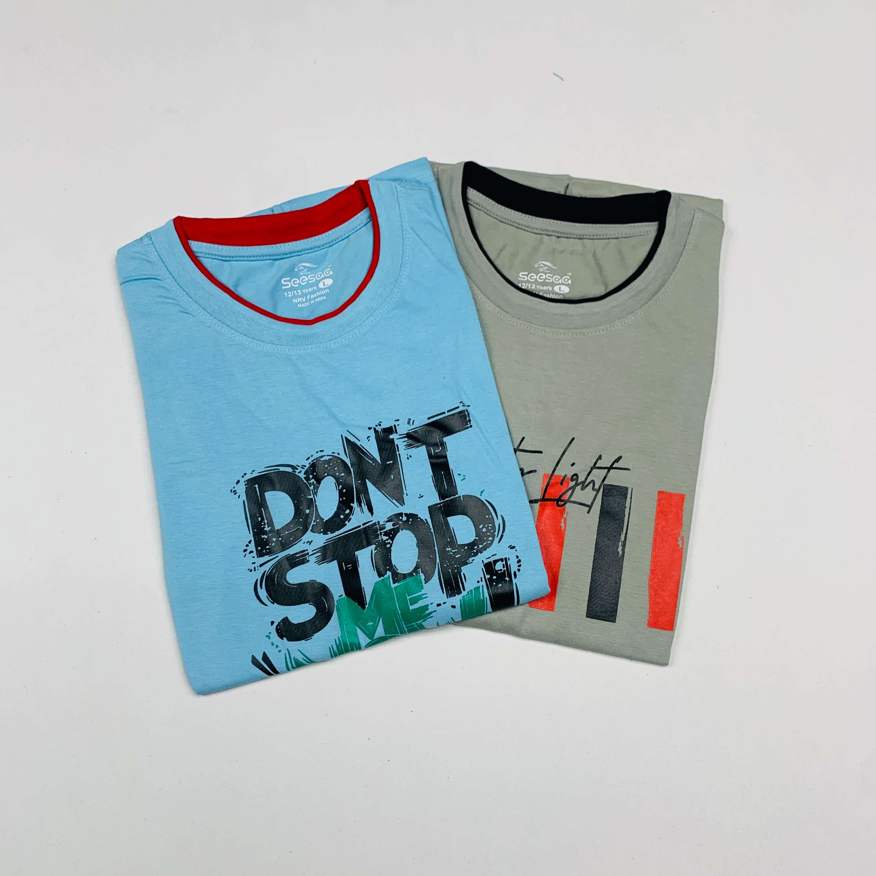 Seesaa sleeveless T-Shirt Combo Pack Of 2