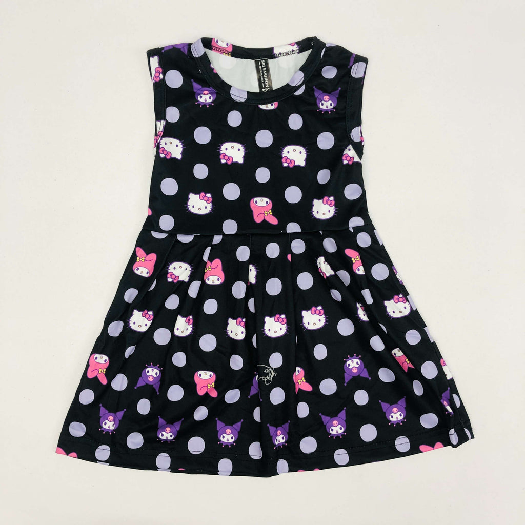 Bella Kids Frock Sleeveless Combo Pack Of 2