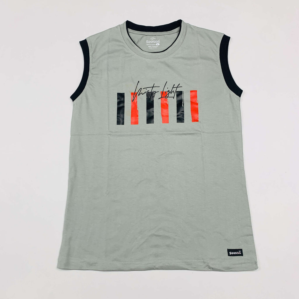 Seesaa sleeveless T-Shirt Combo Pack Of 2