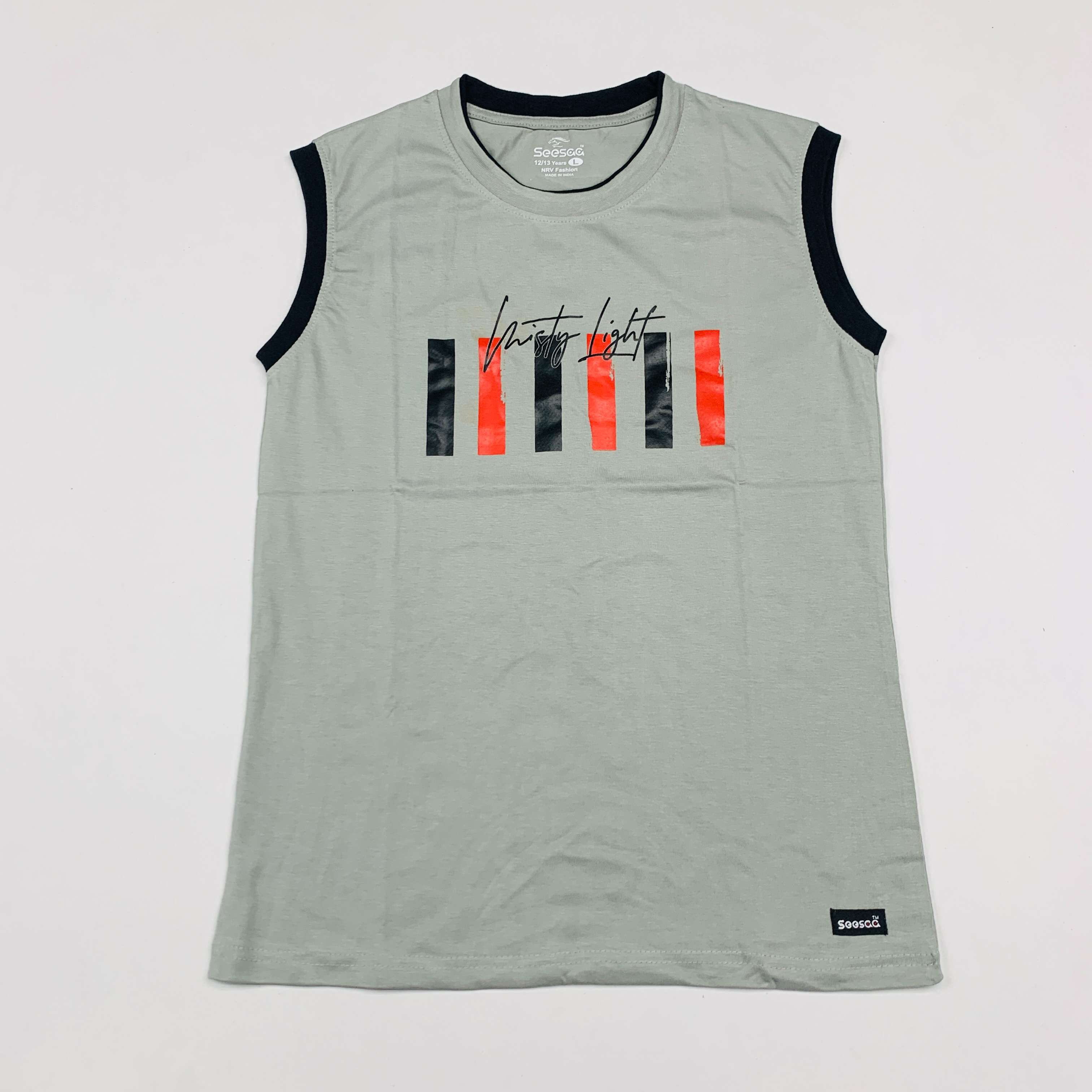 Seesaa sleeveless T-Shirt Combo Pack Of 2