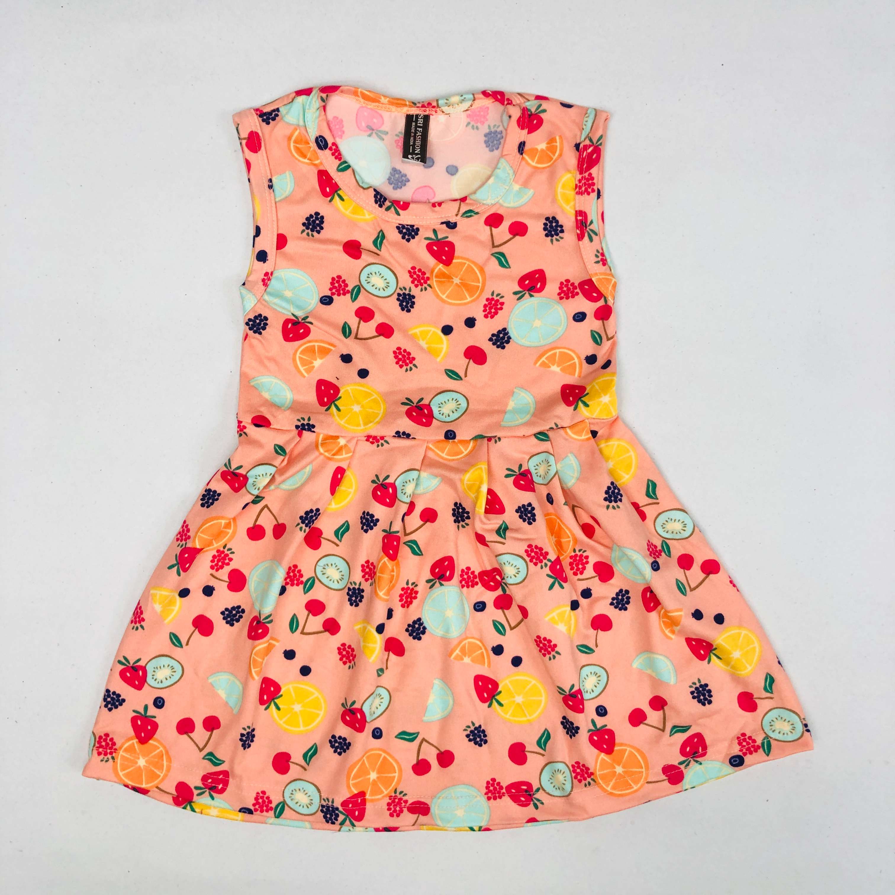 Bella Kids Frock Sleeveless Combo Pack Of 2