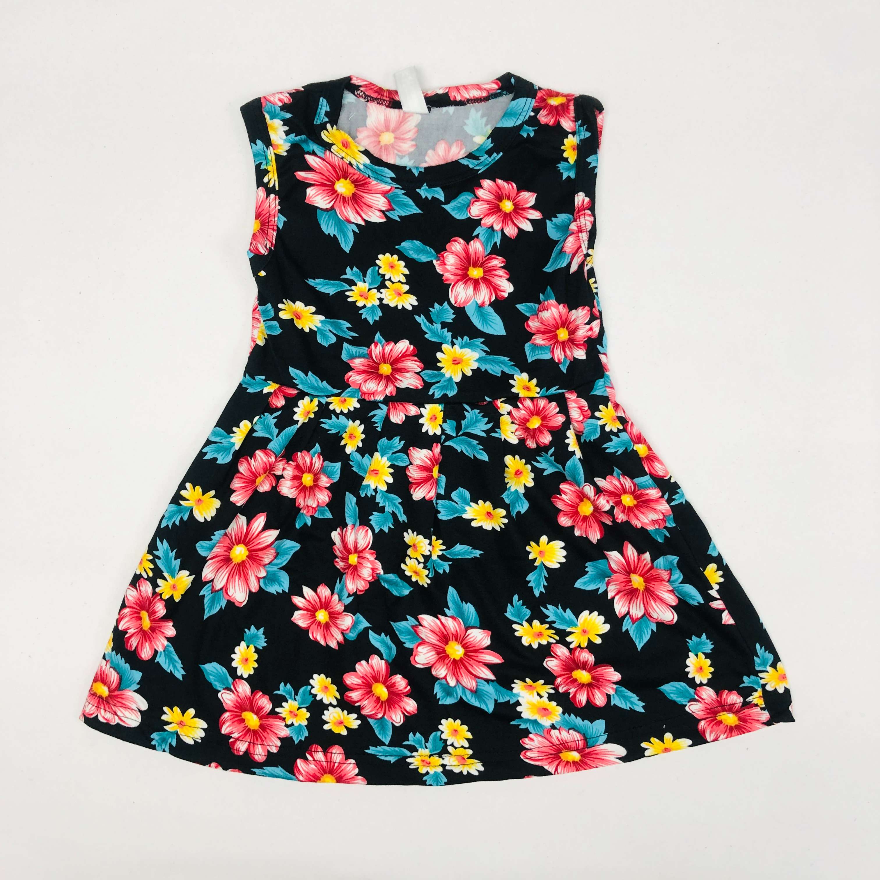 Bella Kids Frock Sleeveless Combo Pack Of 2