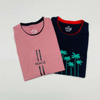 Seesaa sleeveless T-Shirt Combo Pack Of 2