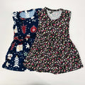 Bella Kids Frock Sleeveless Combo Pack Of 2