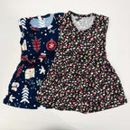 Bella Kids Frock Sleeveless Combo Pack Of 2
