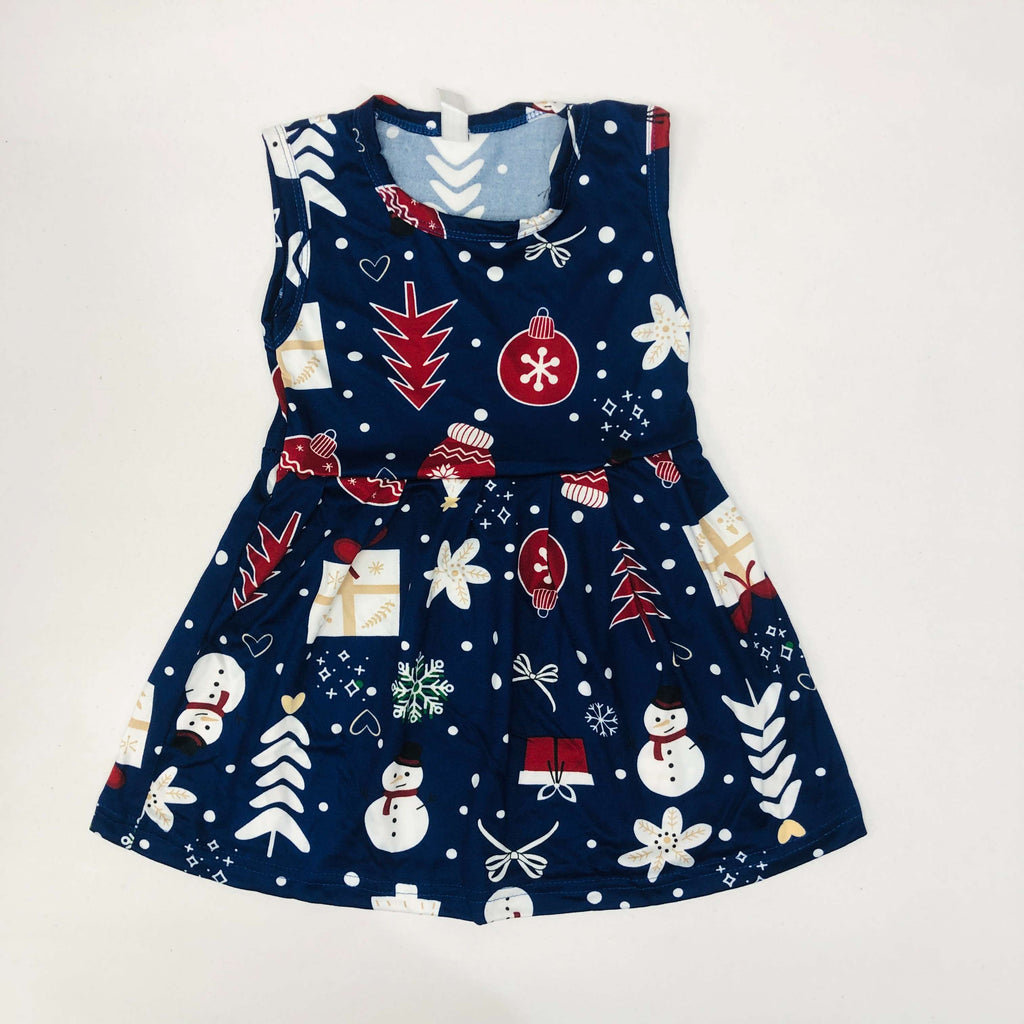 Bella Kids Frock Sleeveless Combo Pack Of 2