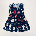 Bella Kids Frock Sleeveless Combo Pack Of 2