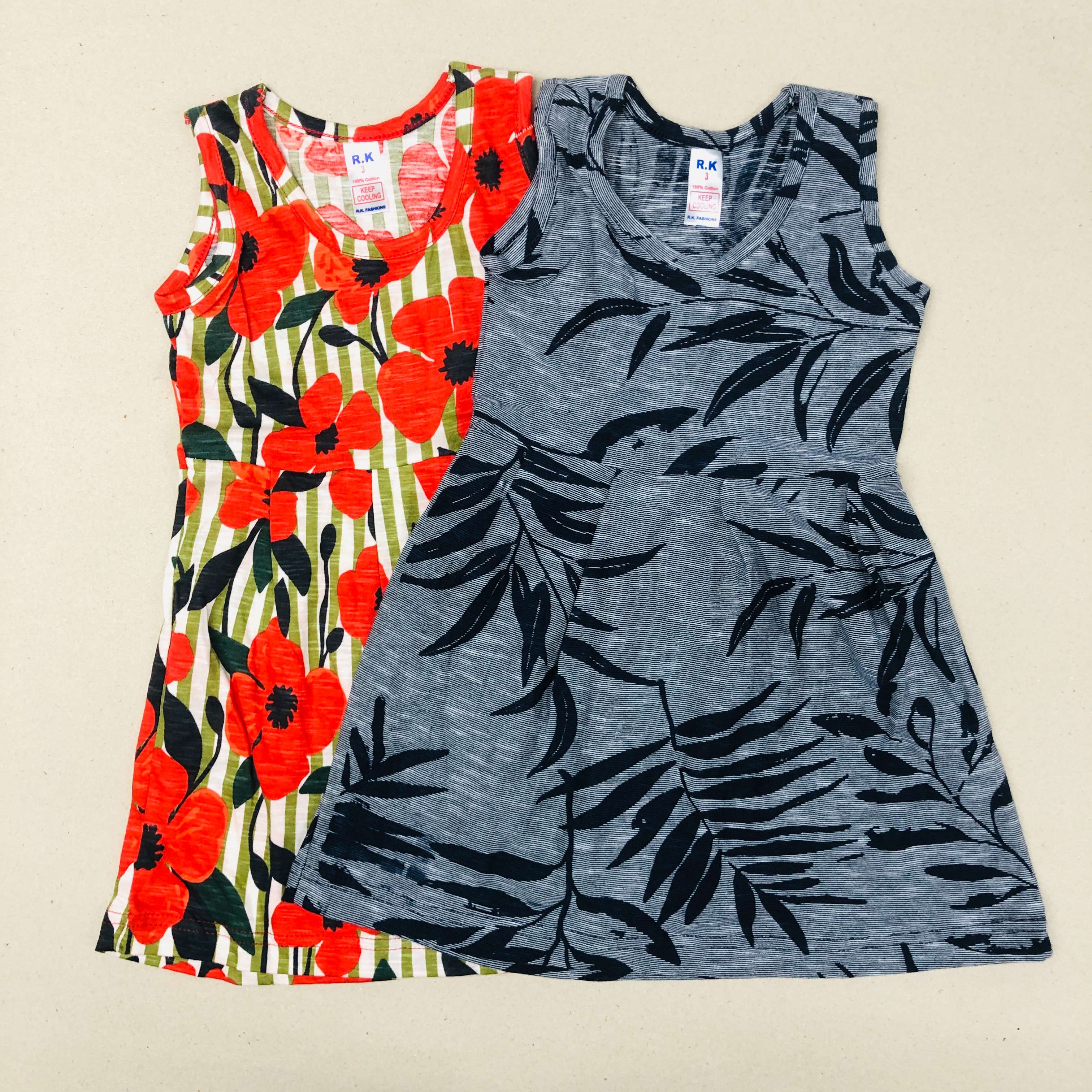 Tiny Pearl Frock Combo Pack Of 2