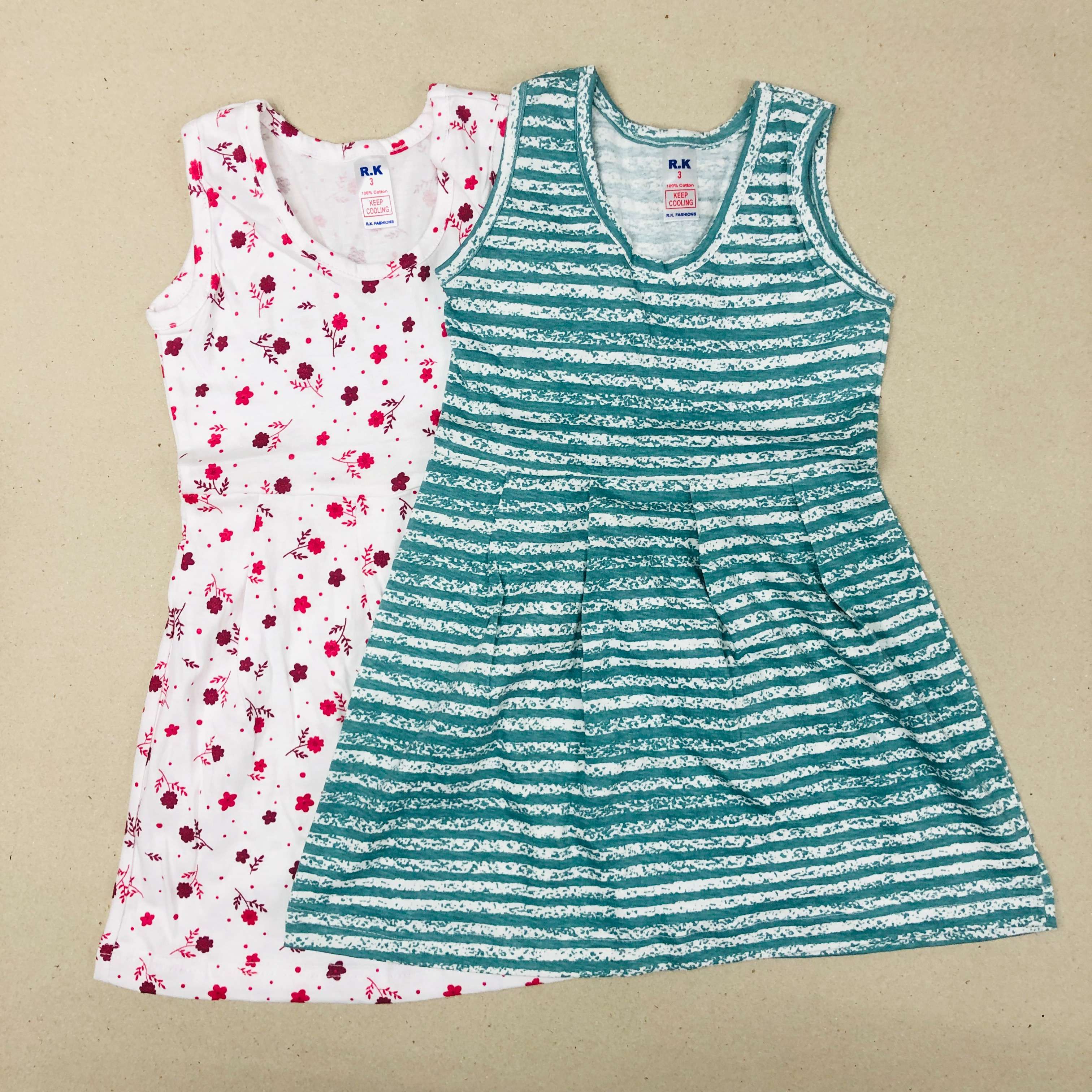 Tiny Pearl Frock Combo Pack Of 2