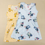 Tiny Pearl Frock Combo Pack Of 2