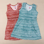 Tiny Pearl Frock Combo Pack Of 2