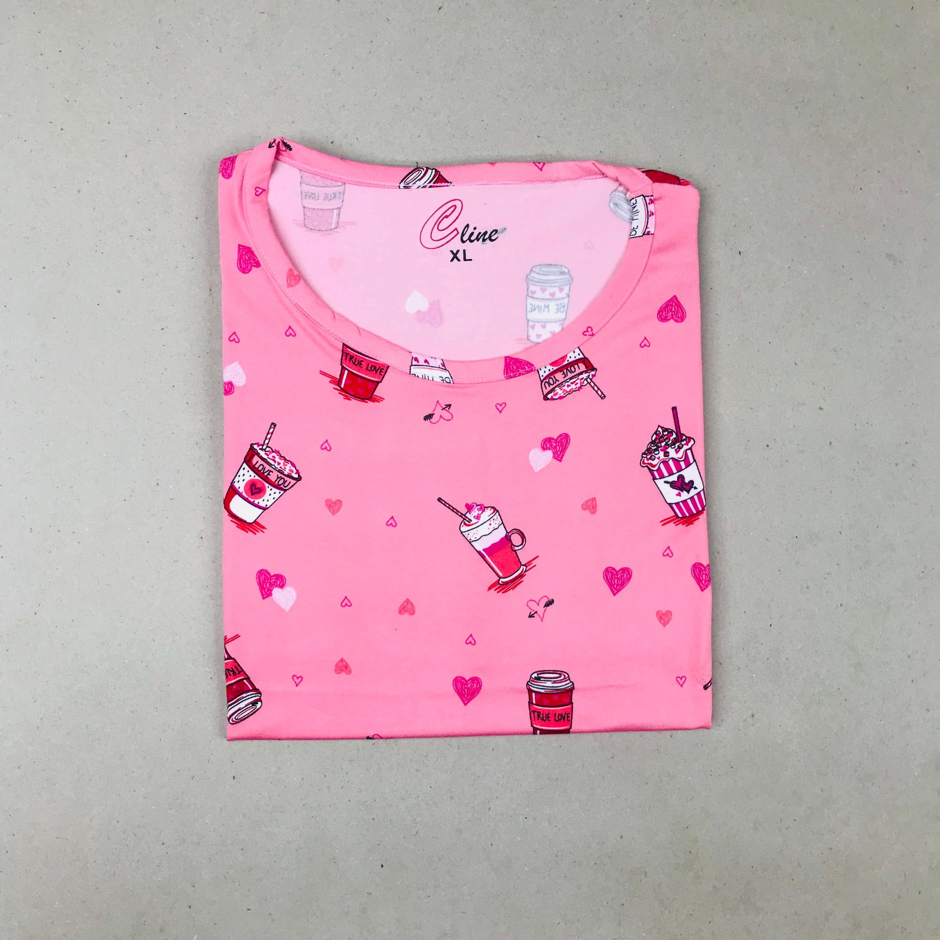 C-Line Ladies Tshirt Combo Pack Of 2 (34 Inch)