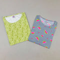 C-Line Ladies Tshirt Combo Pack Of 2 (34 Inch)