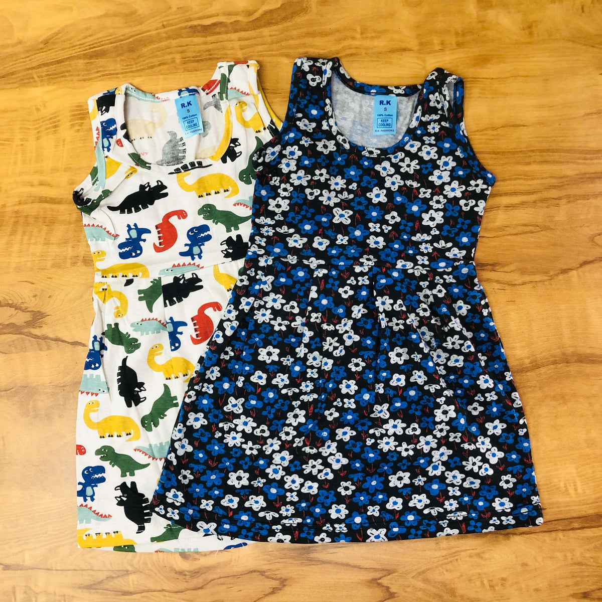 Tiny Pearl Frock Combo Pack Of 2