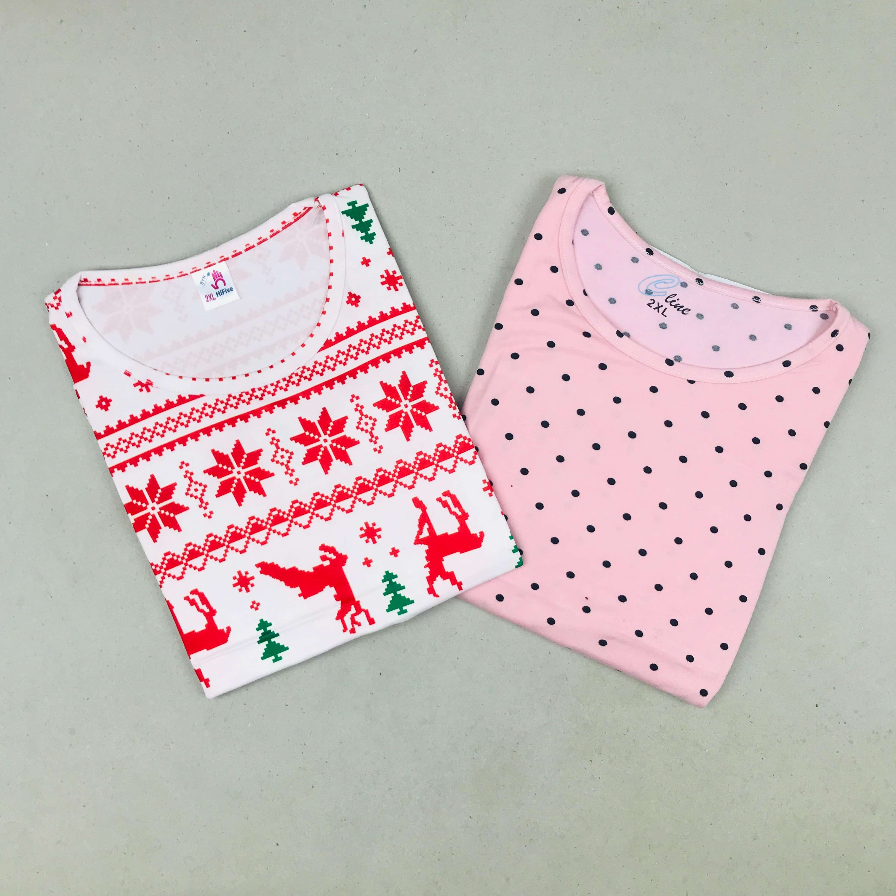 C-Line Ladies Tshirt Combo Pack Of 2 (36 Inch)