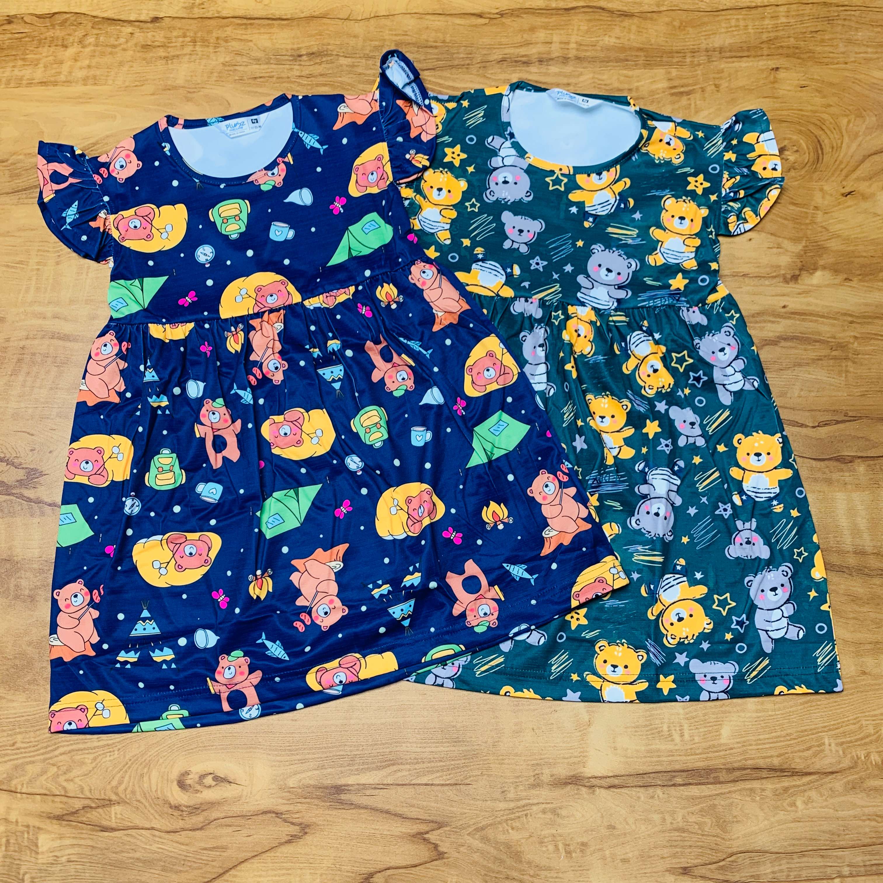 Plumz Pretty Frock Combo Pack Of 2