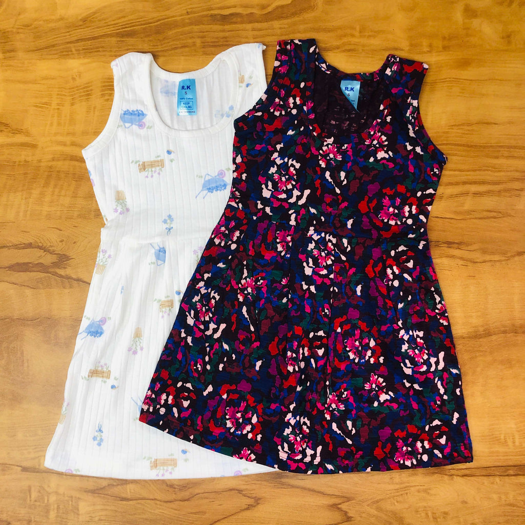 Tiny Pearl Frock Combo Pack Of 2