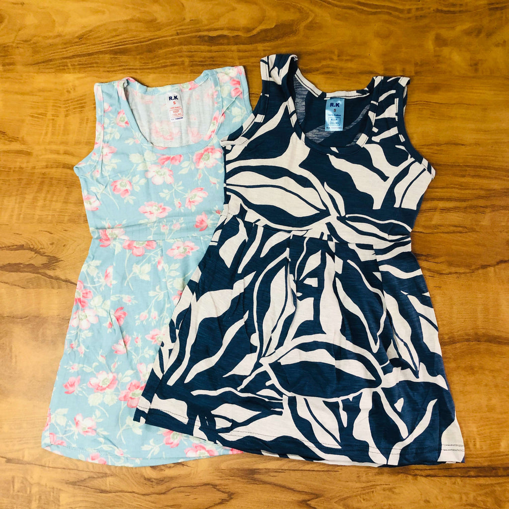 Tiny Pearl Frock Combo Pack Of 2