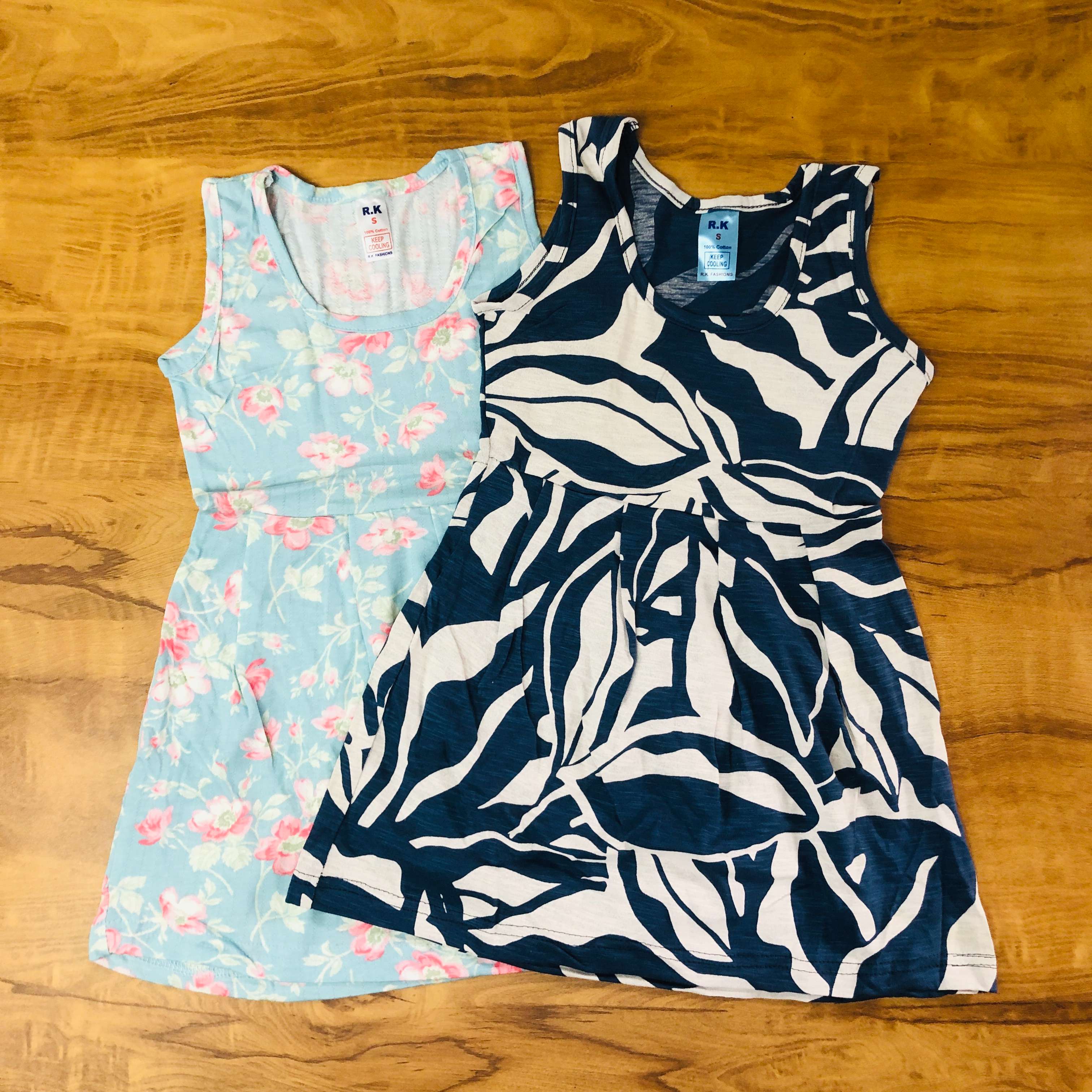 Tiny Pearl Frock Combo Pack Of 2
