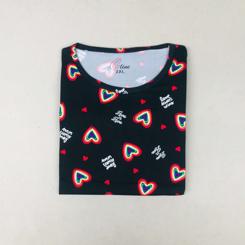 C-Line Ladies Tshirt Combo Pack Of 2 (36 Inch)